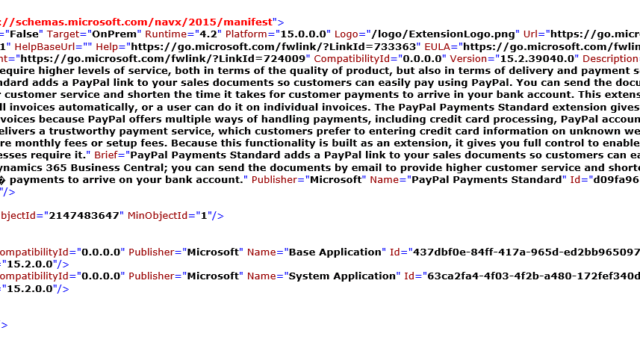 Sample Manifest Sample Manifest